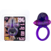 Purple Ultra Soft Rabbit Cock Ring