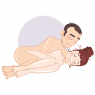 The Curled Angel Sex Position