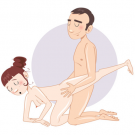 The Kneeling Wheelbarrow Sex Position