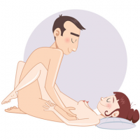 The Widely Opened Sex Position