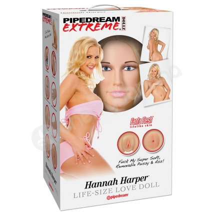 Pipedream Extreme Dollz - Hannah Harper Life-Size Love Doll