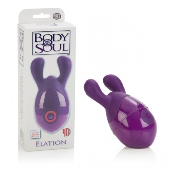 Body & Soul Elation Purple Vibrating Massager