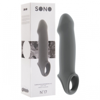 Sono No. 17 Grey Dong Penis Extension Sleeve