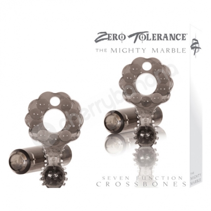 Crossbones The Mighty Marble Smoke Cock Ring Crossbones The Mighty Marble Smoke Cock Ring