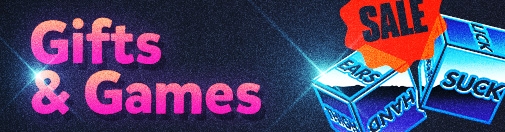 Black Friday Gifts & Games