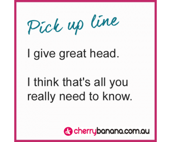 Pick up line