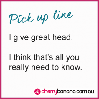 Pick up line