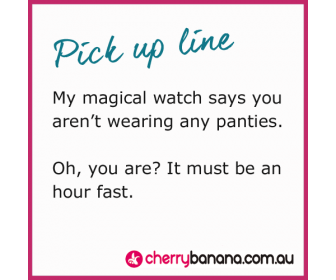 Pick up line