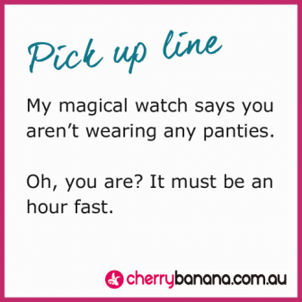 Pick up line