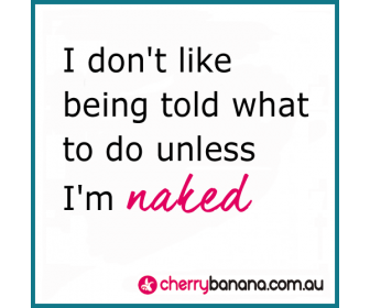 Being naked