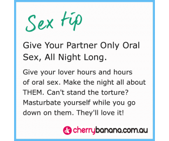 Sex tip