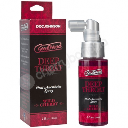 Goodhead Wild Cherry Deep Throat Spray 59ml