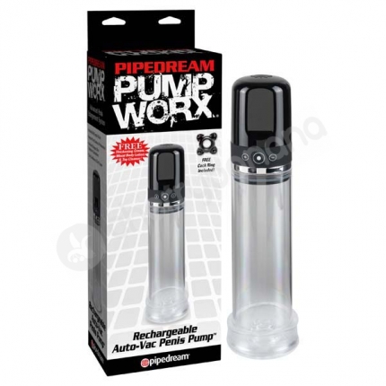 Pump Worx Rechargable 3-speed Auto-vac Pump