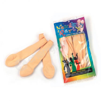 Naughty Party Penis Balloons 8 Pack