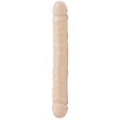 Jr. Veined Double Header Flesh 12" Dildo