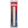 Jr. Veined Double Header Flesh 12" Dildo