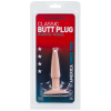 Classic Flesh Smooth Butt Plug Small