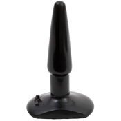 Classic Black Smooth Butt Plug Small