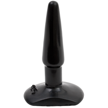 Classic Black Smooth Butt Plug Small