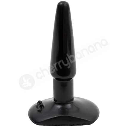 Classic Black Smooth Butt Plug Small