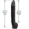 Dick Rambone Cock Black Dildo