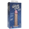 The Realistic Cock Flesh 8" Dildo Without Balls