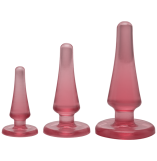 Crystal Jellies Pink Anal Initiation Kit