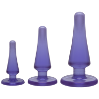 Crystal Jellies Purple Anal Initiation Kit