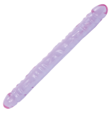 Crystal Jellies Purple 18'' Double Dong