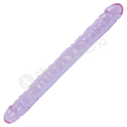 Crystal Jellies Purple 18'' Double Dong