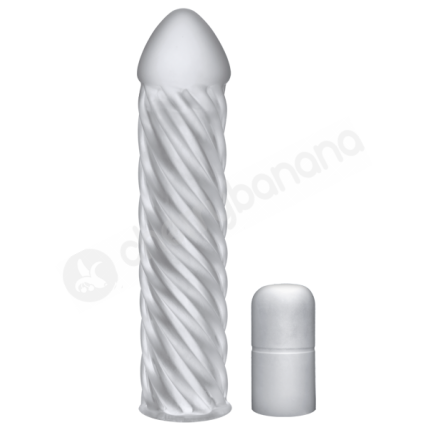 Xtend It Kit Frosted Swirled Penis Extension Sleeve