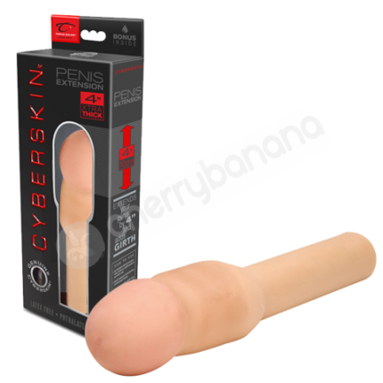 Cyberskin 4'' Xtra Thick Transformer Penis Sleeve