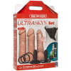 Vac-u-lock Dual Density Ultraskyn Strap-on Set