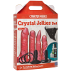 Vac-u-lock Crystal Jellies Strap-On Set