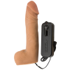 Cyberskin Vibrating Cyber Cock With Balls