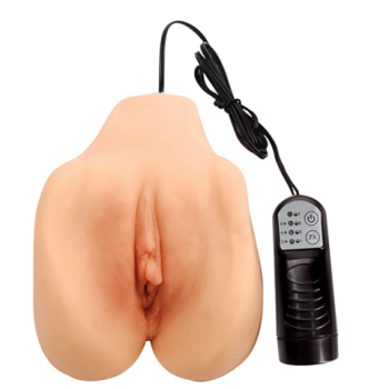 Carmen Luvana's Vibrating Cyberskin Pussy Masturbator