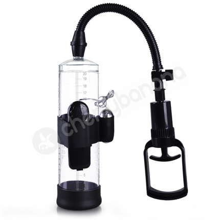 Cherry Banana Pumped Clear Vibrating Trigger Penis Pump Cherry Banana Pumped Clear Vibrating Trigger Penis Pump