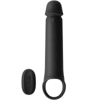 Renegade Brute Black Vibrating Penis Sleeve Extension