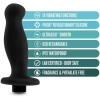 Anal Adventures Platinum 3.5" Silicone Prostate Massager 02