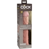 King Cock Elite 11'' Flesh Silicone Dual Density Cock Dildo