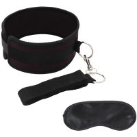 Lux Fetish BDSM Collar & Leash Set