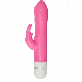 Pink Roller Tip Rabbit Vibrator