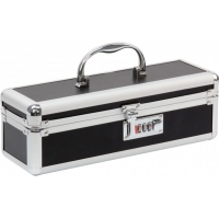 Lockable Medium Sex Toy Chest Storage Box Black