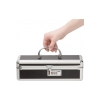 Lockable Medium Sex Toy Chest Storage Box Black