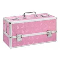Lockable Large Sex Toy Chest Storage Box Pink