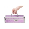 Lockable Medium Sex Toy Chest Storage Box Purple