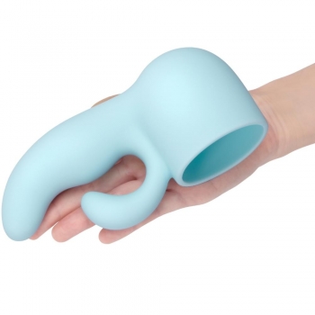 Le Wand Dual Weighted Original Silicone Wand Rabbit Style Attachment