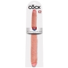 King Cock 16" Flesh Tapered Double Dildo