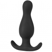 Anal Adventures Platinum Curve 3" Silicone Prostate Plug