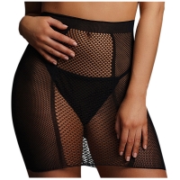 Le Desir Bliss High-waist Fishnet Skirt